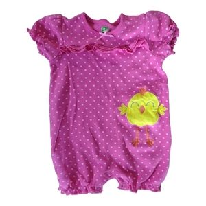 John Deere Baby Girl's Chick Romper 18-24 Months